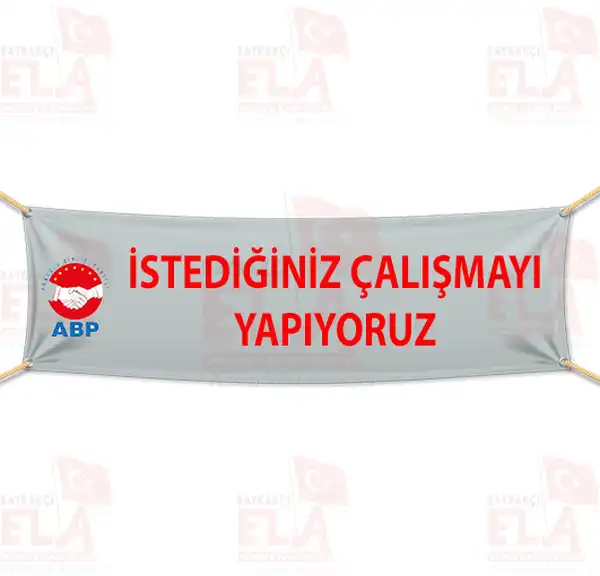 Anadolu Birlii Partisi Afiler ve Pankartlar
