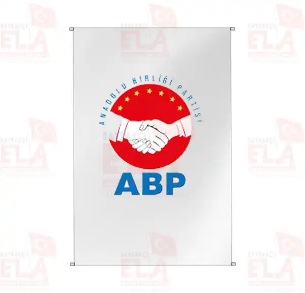 Anadolu Birlii Partisi Bina Boyu Flamalar ve Bayraklar