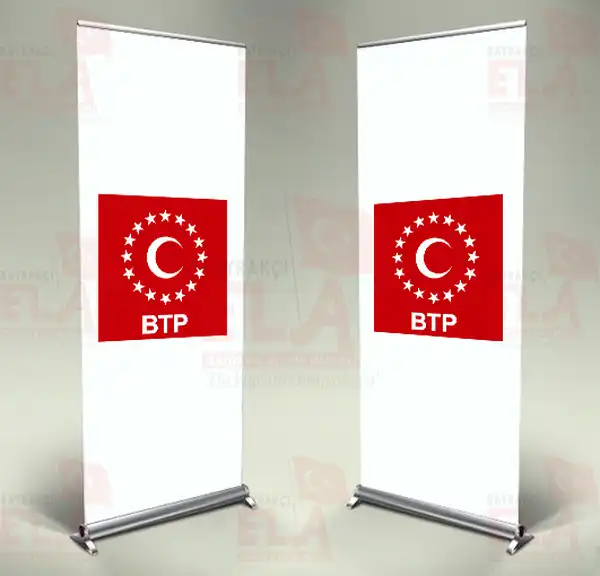 Bamsz Trkiye Partisi Banner Roll Up