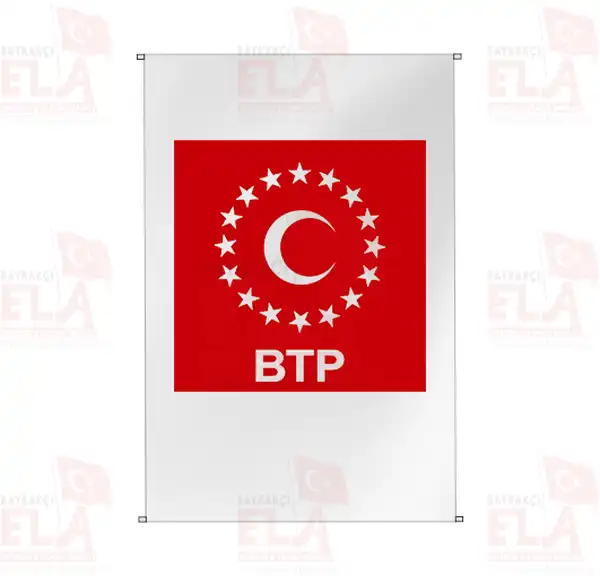 Bamsz Trkiye Partisi Bina Boyu Flamalar ve Bayraklar Anlam Nedir