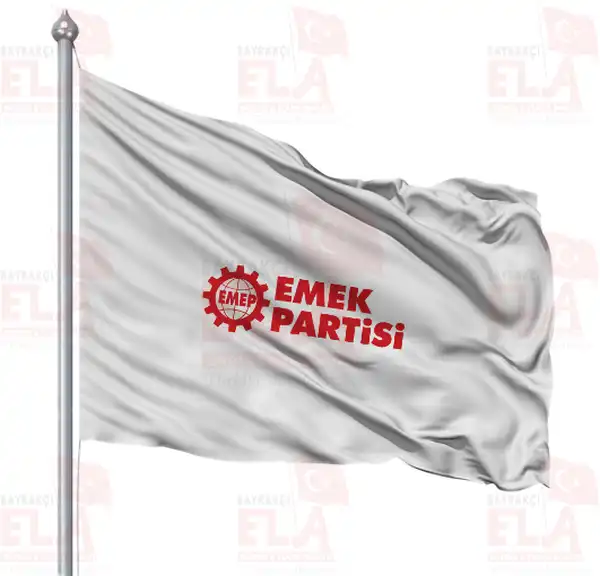 Emek Partisi Gnder Flamas ve Bayraklar