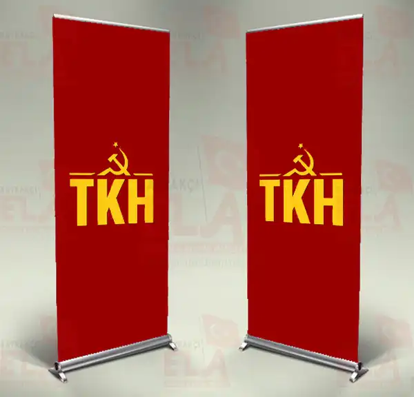 Trkiye Komnist Hareketi Banner Roll Up