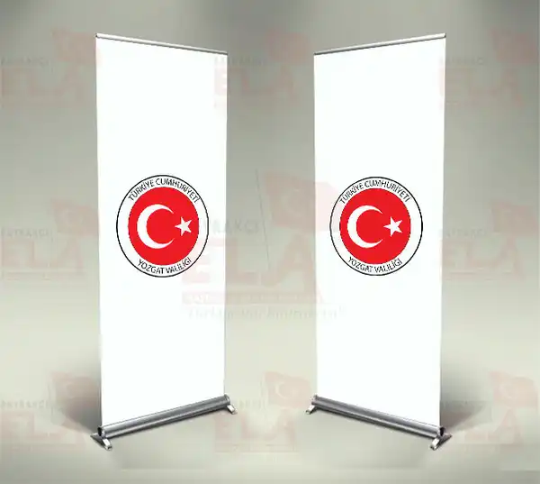 Yozgat Valilii Banner Roll Up