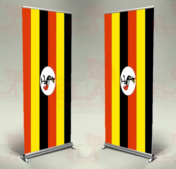 Uganda Banner Roll Up