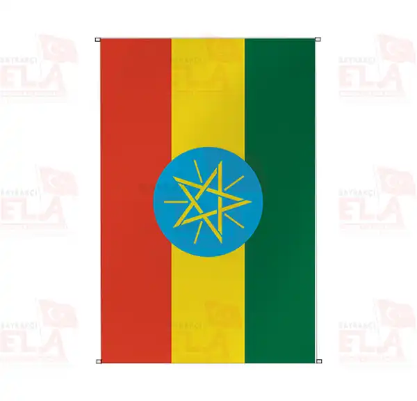 Etiyopya Bina Boyu Flamalar ve Bayraklar