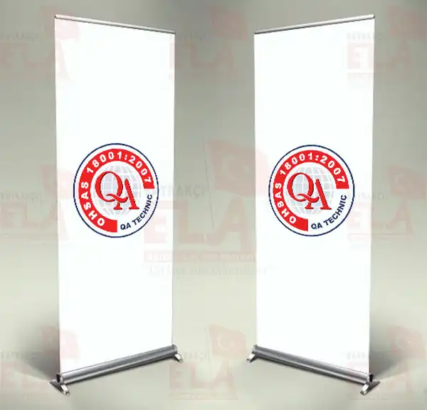 ohsas so 18001 Alberk Qa Technc Banner Roll Up