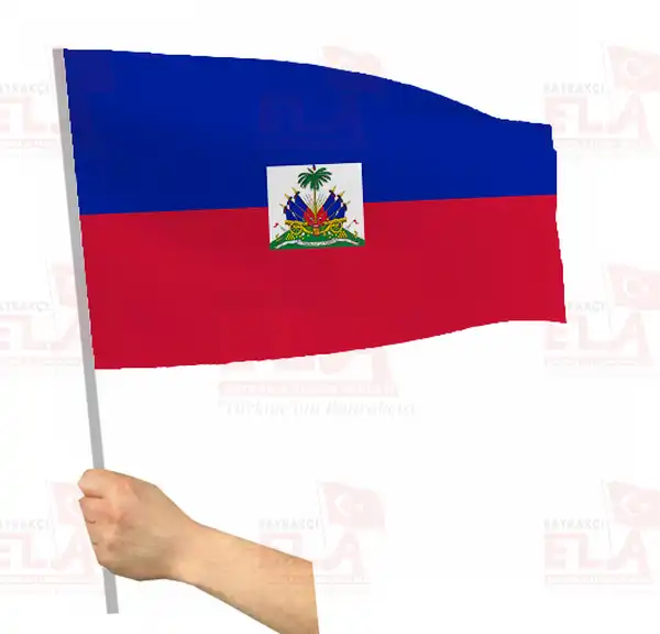 Haiti Sopal Bayrak ve Flamalar