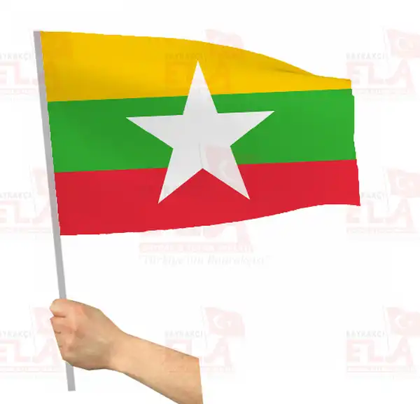 Myanmar Sopal Bayrak ve Flamalar