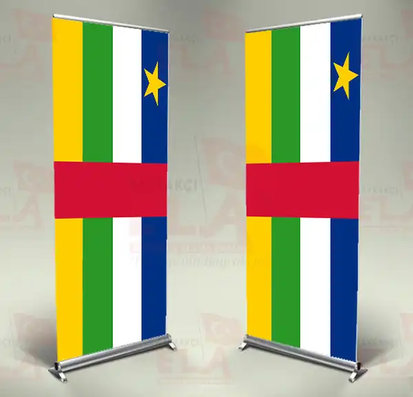 Orta Afrika Cumhuriyeti Banner Roll Up