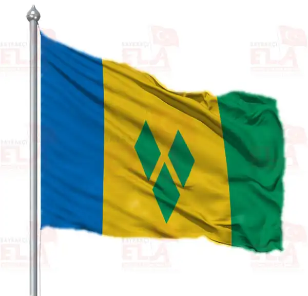 Saint Vincent Ve Grenadinler Bayra