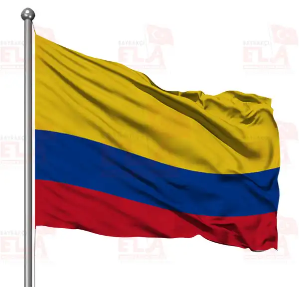 Kolombiya Gnder Flamas ve Bayraklar