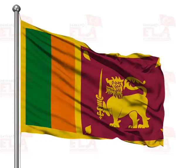 Sri Lanka Gnder Flamas ve Bayraklar