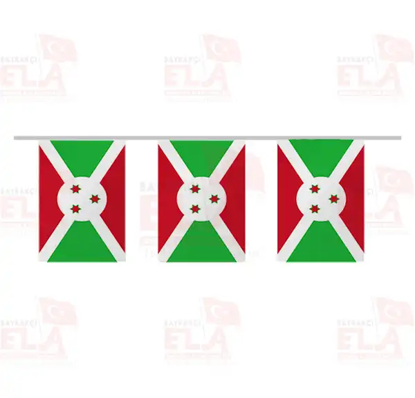 Burundi pe Dizili Flamalar ve Bayraklar