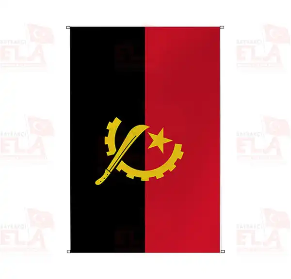 Angola Bina Boyu Flamalar ve Bayraklar