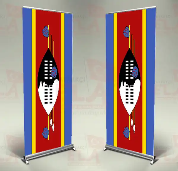Svaziland Banner Roll Up