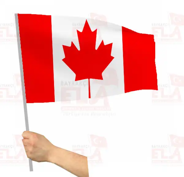 Kanada Sopal Bayrak ve Flamalar