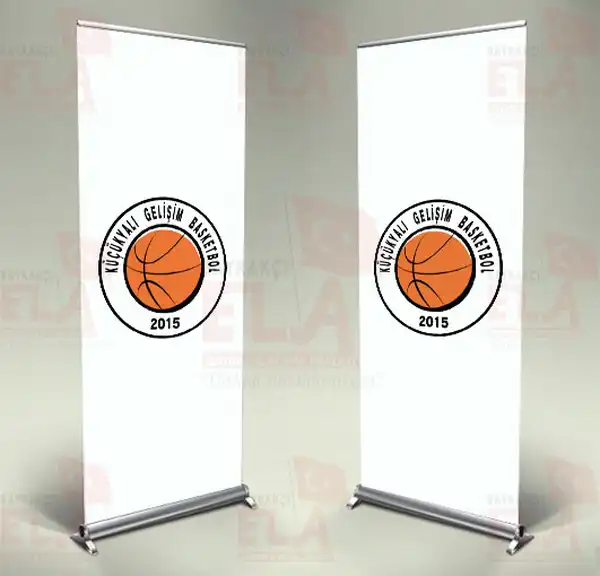 Kkyal Geliim Basketbol Kulb Banner Roll Up