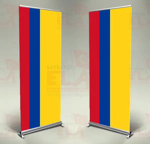 Kolombiya Banner Roll Up
