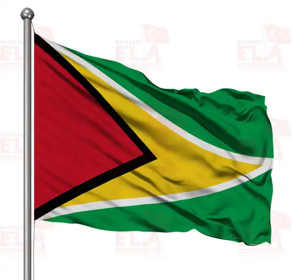Guyana Gnder Flamas ve Bayraklar