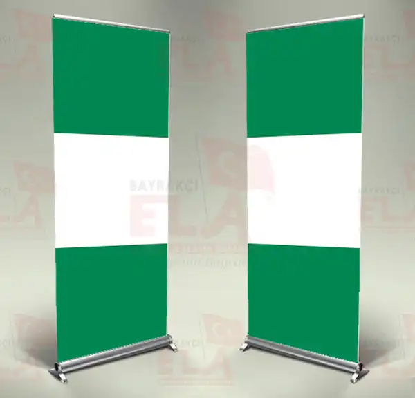 Nijerya Banner Roll Up
