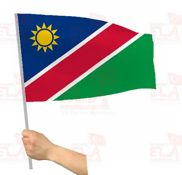 Namibya Sopal Bayrak ve Flamalar