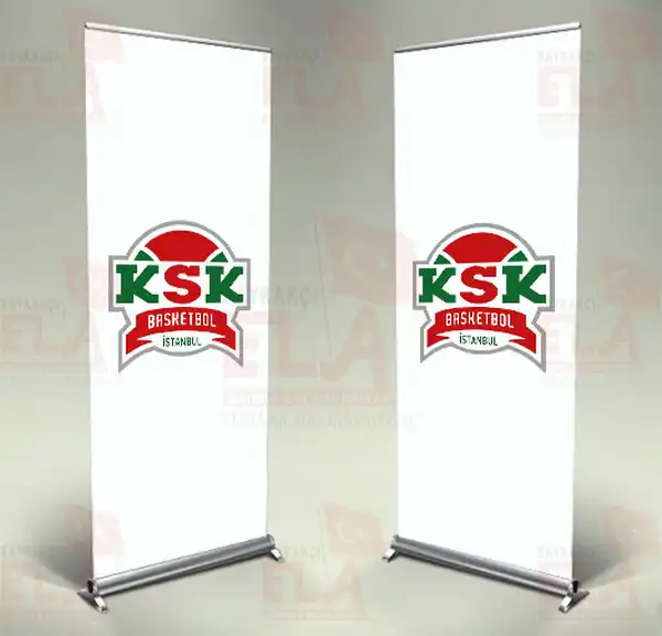 Ksk stanbul Basketbol Kulb Banner Roll Up