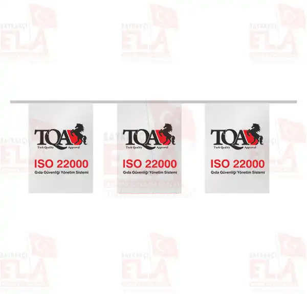 TQA ISO 22000 pe Dizili Flamalar ve Bayraklar