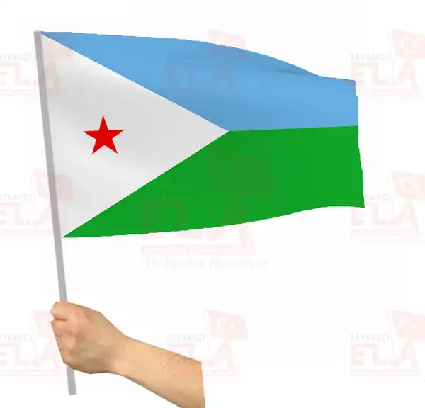Cibuti Sopal Bayrak ve Flamalar