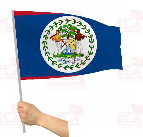 Belize Sopal Bayrak ve Flamalar