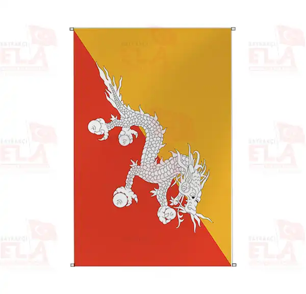 Bhutan Bina Boyu Flamalar ve Bayraklar