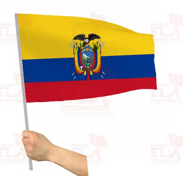 Ekvador Sopal Bayrak ve Flamalar
