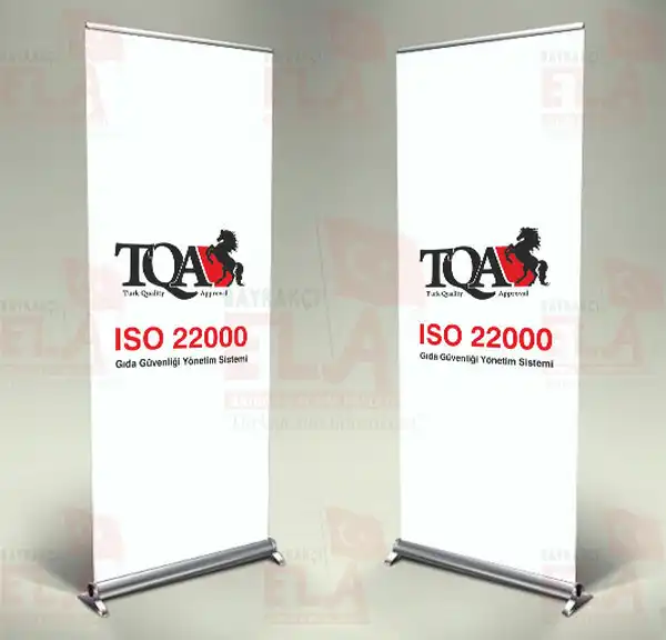 TQA ISO 22000 Banner Roll Up