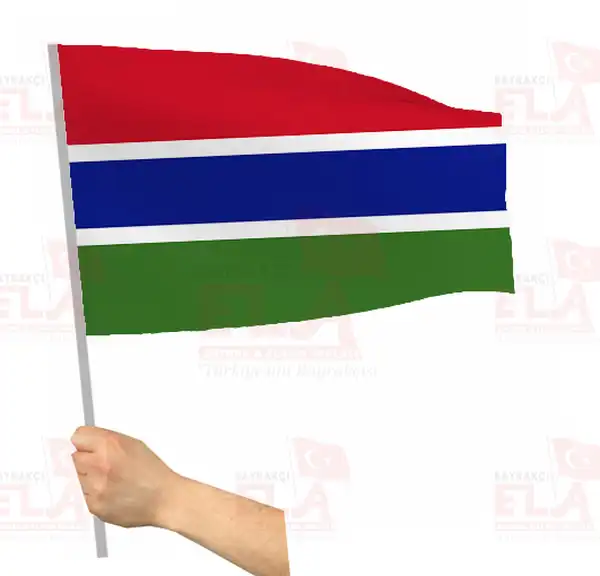 Gambiya Sopal Bayrak ve Flamalar