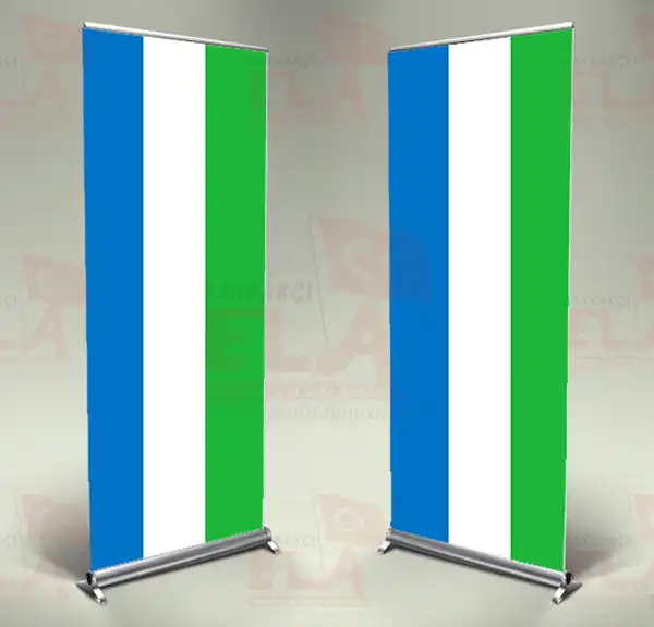 Sierra Leone Banner Roll Up