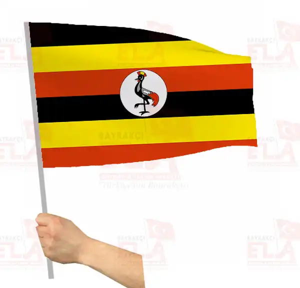 Uganda Sopal Bayrak ve Flamalar