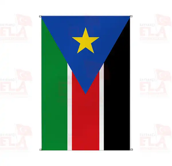 Gney Sudan Bina Boyu Flamalar ve Bayraklar