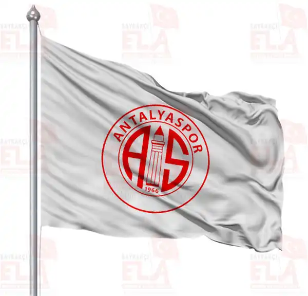 Antalyaspor Gnder Flamas ve Bayraklar