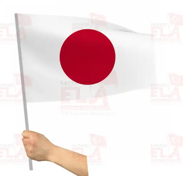 Japonya Sopal Bayrak ve Flamalar