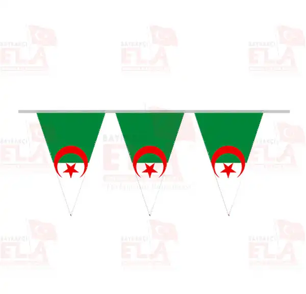 Cezayir gen Bayrak ve Flamalar