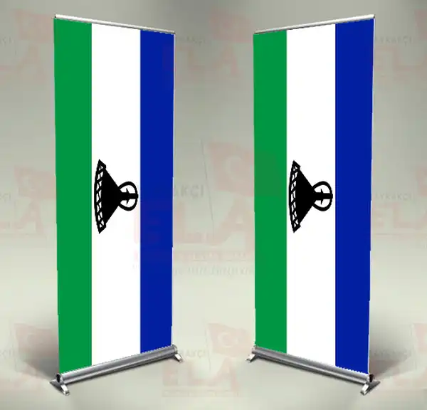 Lesotho Banner Roll Up