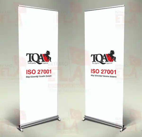 TQA ISO 27001 Banner Roll Up