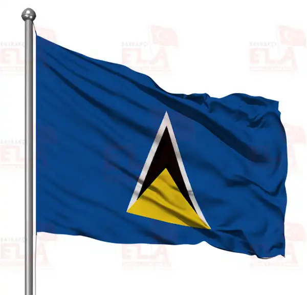 Saint Lucia Gnder Flamas ve Bayraklar