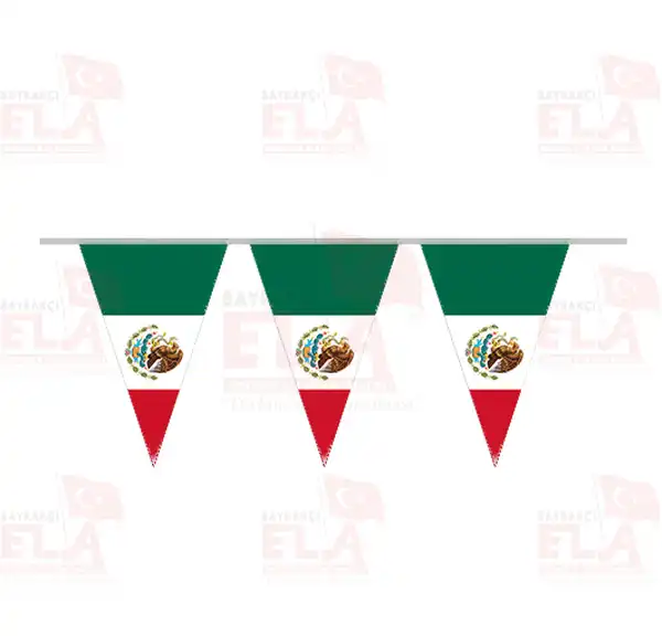 Meksika gen Bayrak ve Flamalar