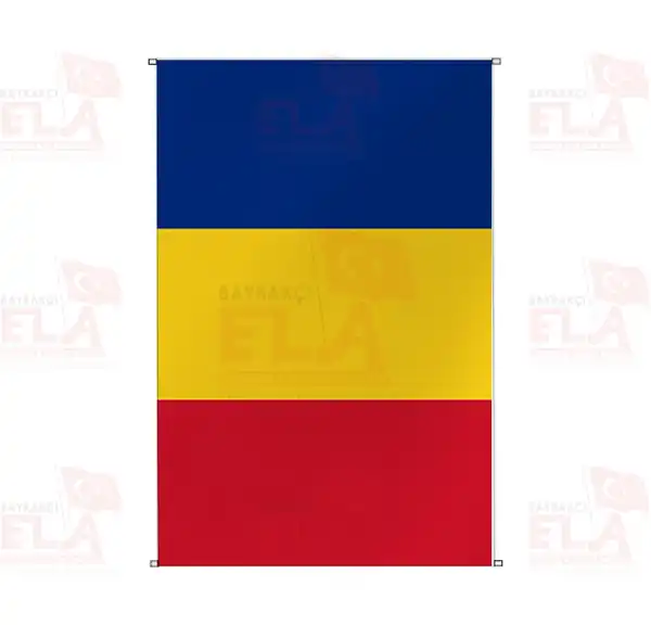 Romanya Bina Boyu Flamalar ve Bayraklar