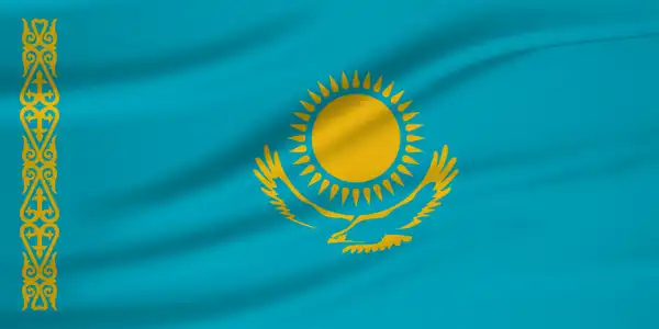 Kazakistan Gnder Bayra