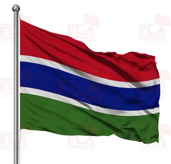 Gambiya Gnder Flamas ve Bayraklar