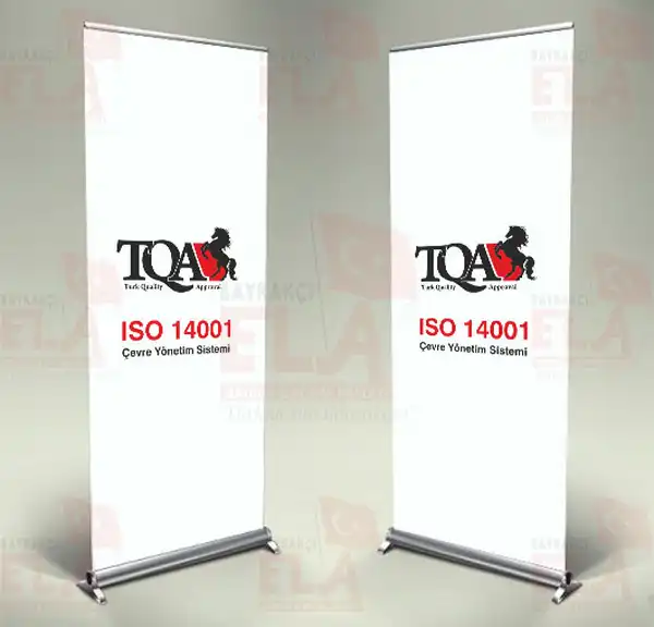 TQA ISO 14001 Banner Roll Up