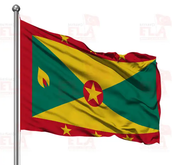 Grenada Gnder Flamas ve Bayraklar