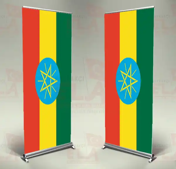 Etiyopya Banner Roll Up