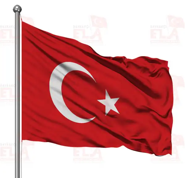 Trkiye Cumhuriyeti Gnder Flamas ve Bayraklar
